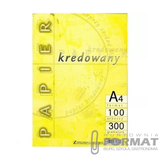Papier Kredowy A4/100 300G 1