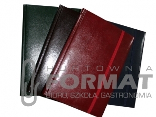 Kreska Brulion z gumką A5-96k. 80g/m2 mix kolor 1