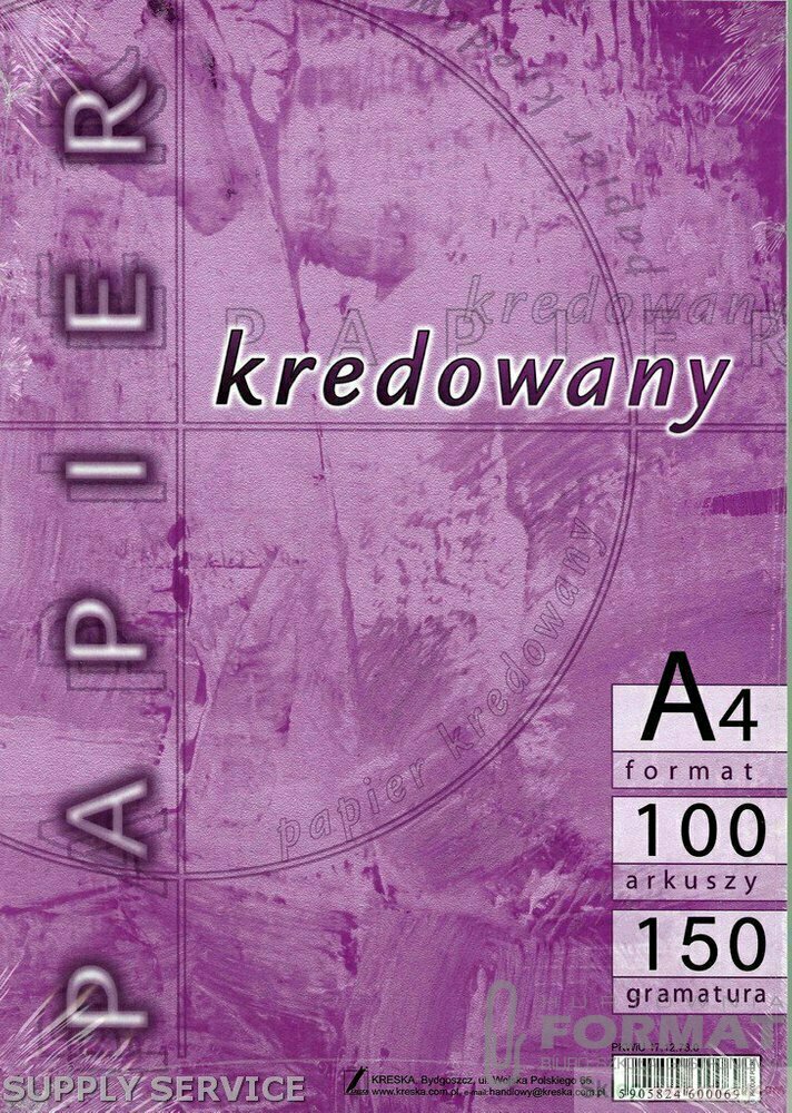 PAPIER KREDOWY A4/100 150G 1