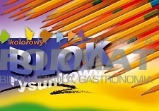 Blok rysunkowy kolorowy Kreska A4 16 kartek 1