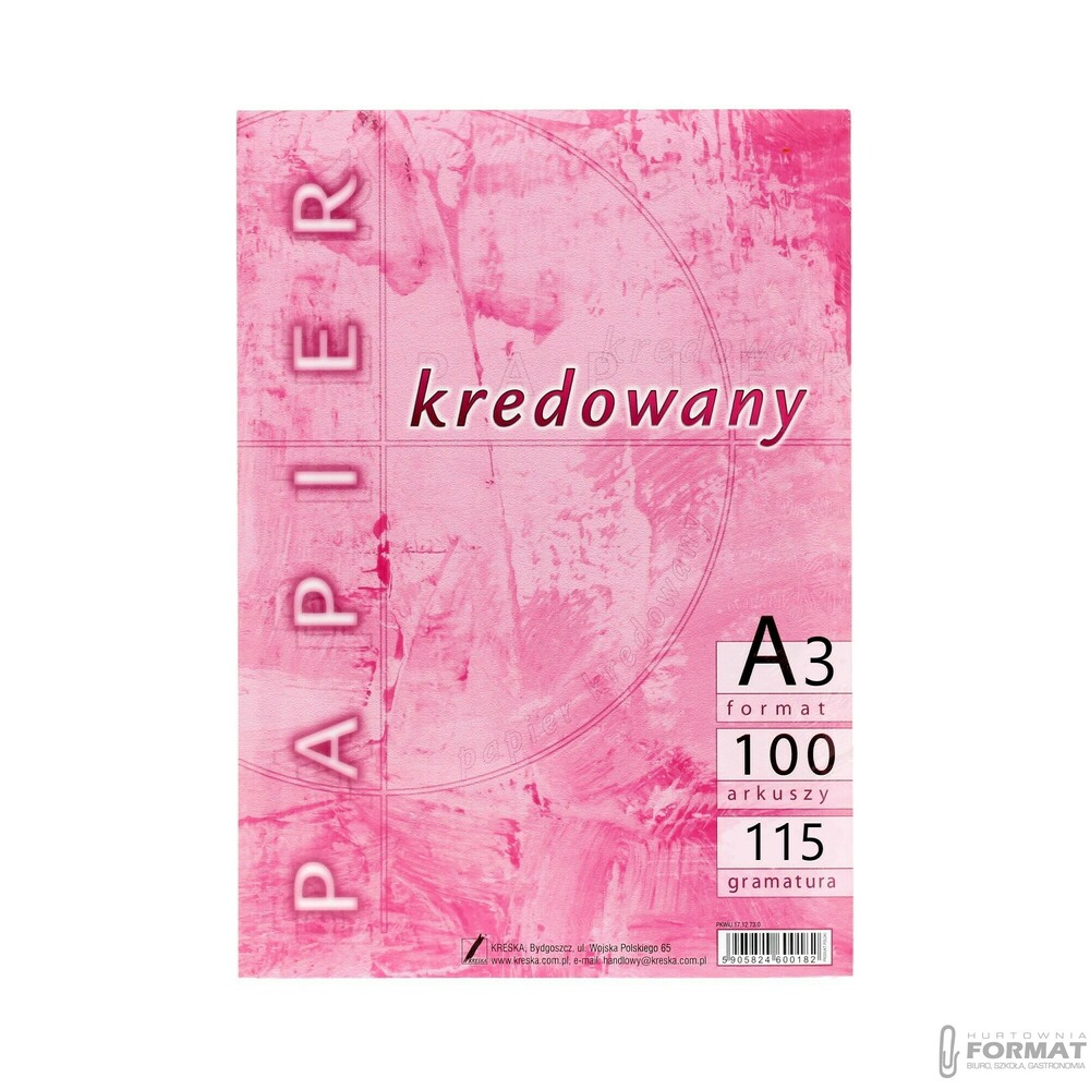 Kreska Papier kredowany A3 115g 100 arkuszy 1