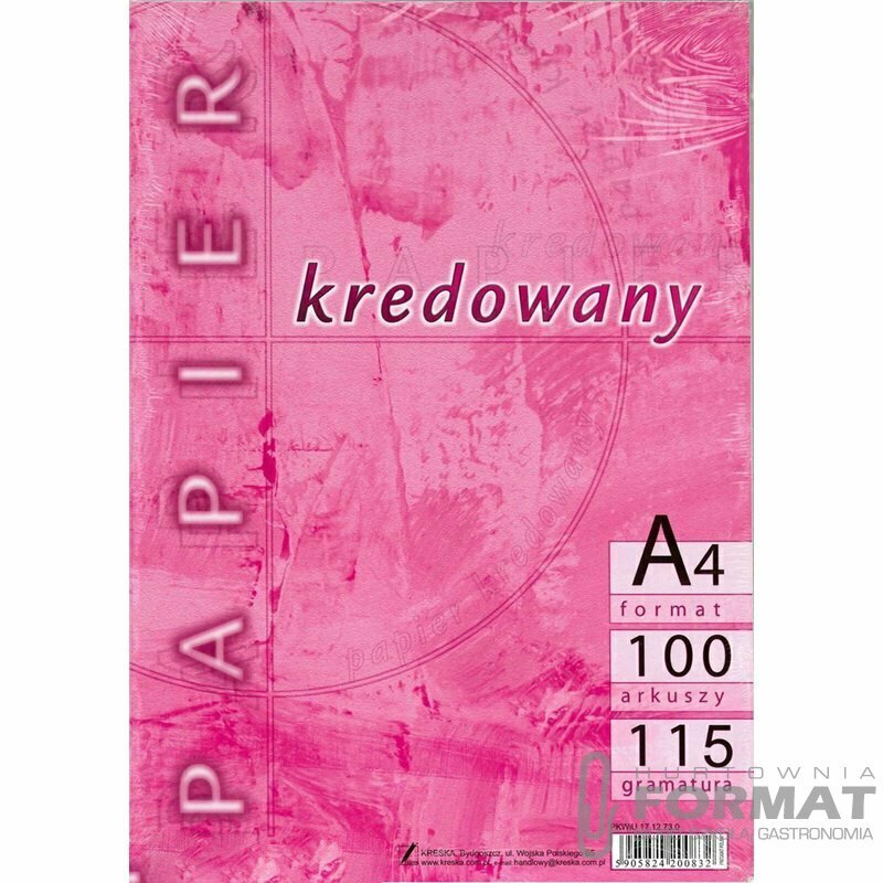 PAPIER KREDOWY A4/100 115G 1