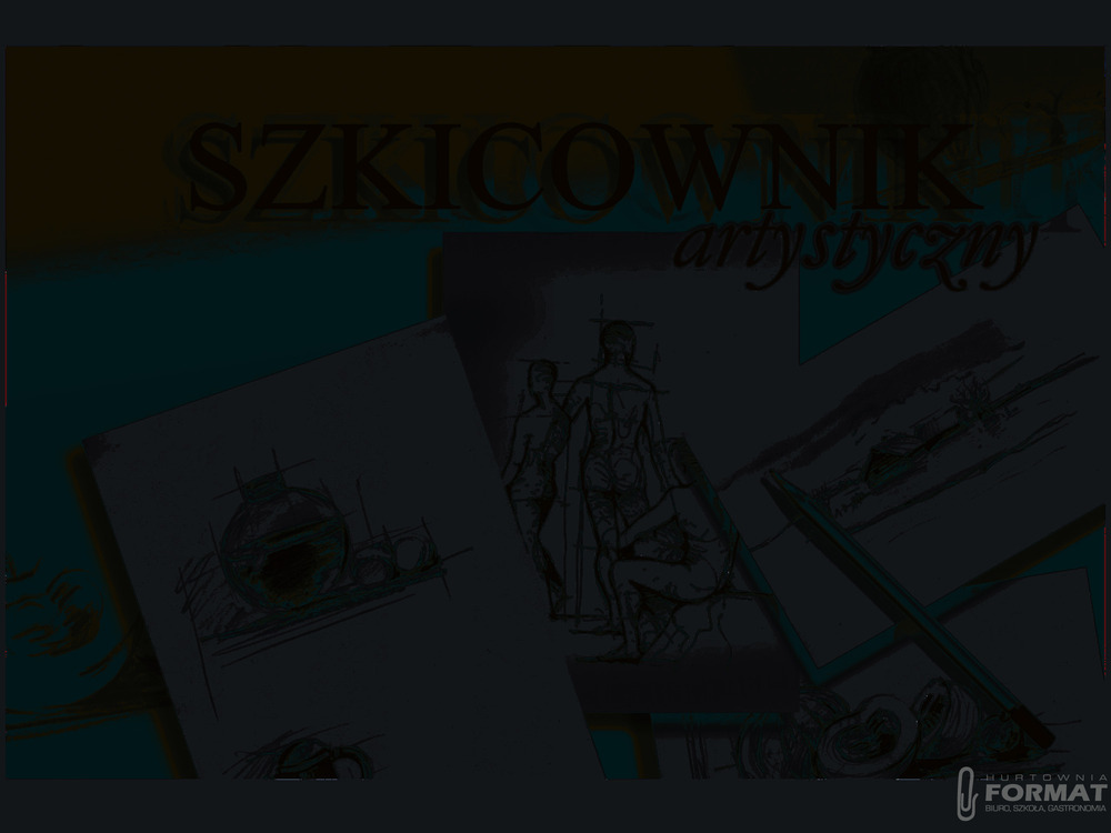 Szkicownik artystyczny KRESKA A4 100 kartek 1
