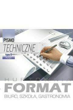 Blok pismo techniczne Kreska Typ B Pochyłe 1