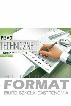 Blok pismo techniczne Kreska Typ B Proste 1