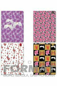 Teczka A4 z gumką Flowers TFLA4 1
