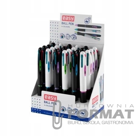 Długopis 4 kolory Easy 4w1 0,7 mm 1