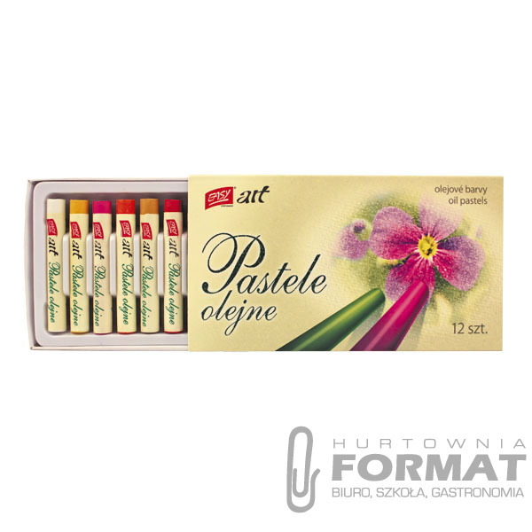 PASTELE OLEJNE 12KOL. EASY 45590 1