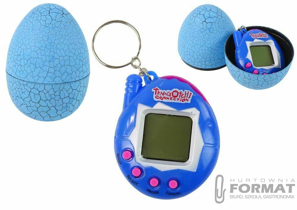 Tamagotchi w Jajku Gra Elekt. Zwierzątko Niebieski 1