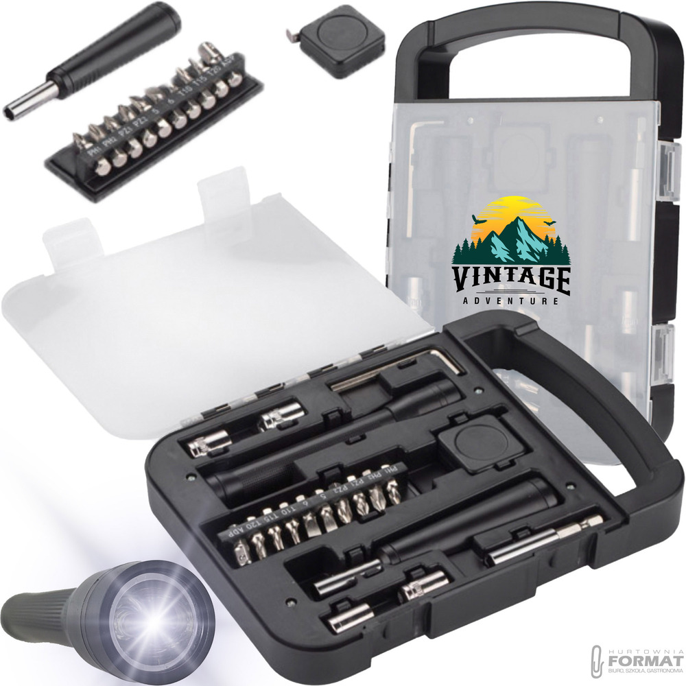 M00X ZESTAW ŚRUBOKRĘTÓW PRECYZYJNYCH WKRĘTAKI TORX BITY UNIWERSALNY 10W1 +NADRUK 1