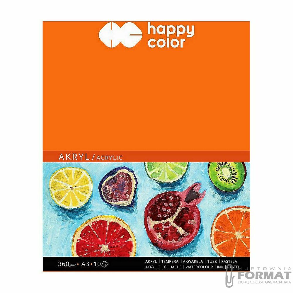 Blok artystyczny Happy Color A3 360g 10k (HA 7836 3040-A10) 1
