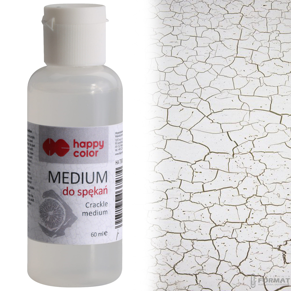 MEDIUM AKRYLOWE DO SPĘKAŃ HAPPY COLOR 100ML 1