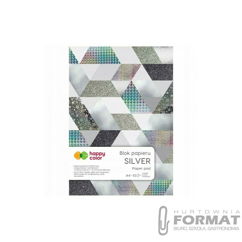 BLOK SILVER A4 150-230G A10 1