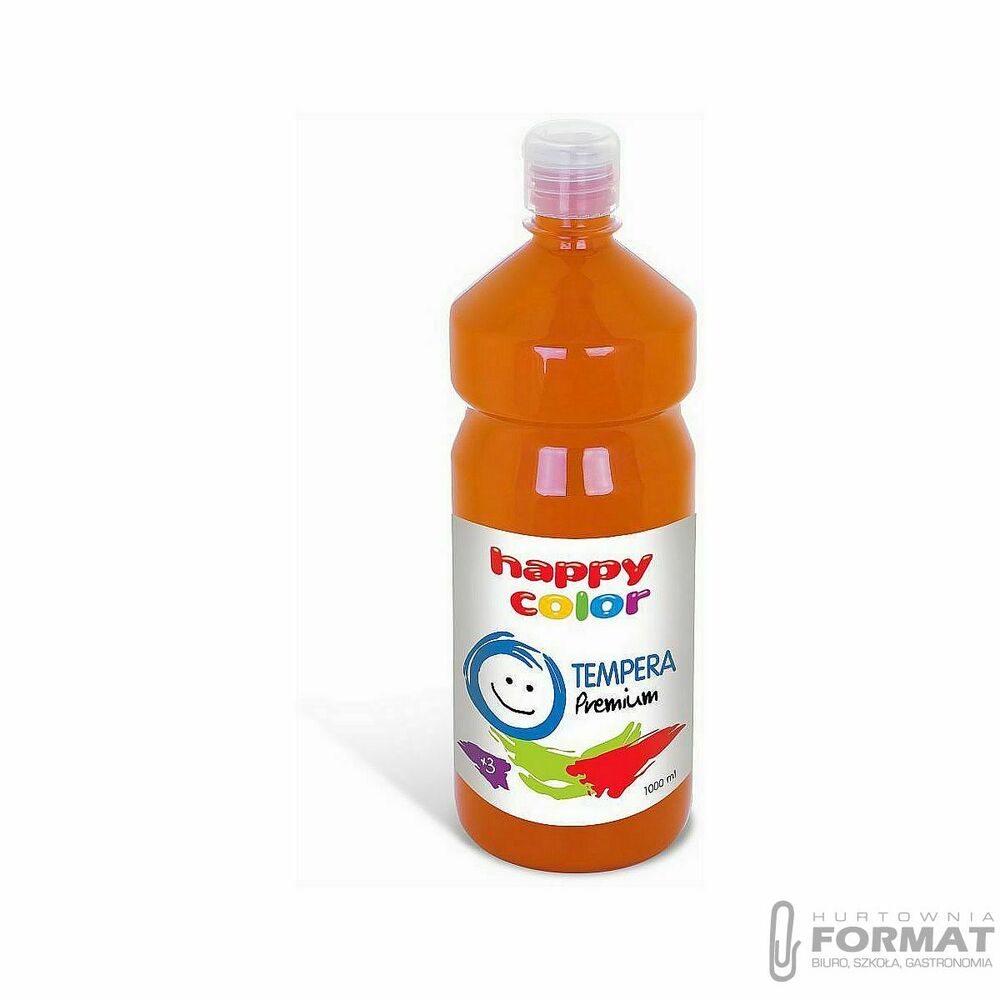 FARBA TEMPERA PREMIUM 1000ML C.POMARAŃCZ 45 HAPPY 1
