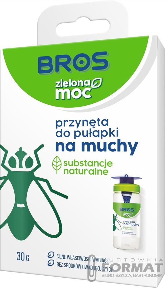 BROS PRZYNETA D.PULAPKI NA MUCHY 20G ZIELONA MOC ( 1
