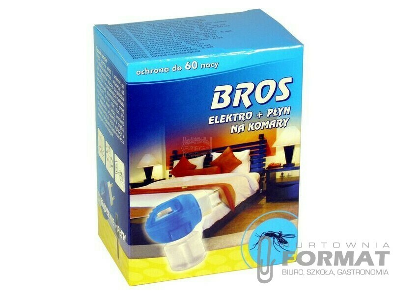 BROS ELEKTROFUMIGATOR + PŁYN NA KOMARY 60 NOCY 023 1