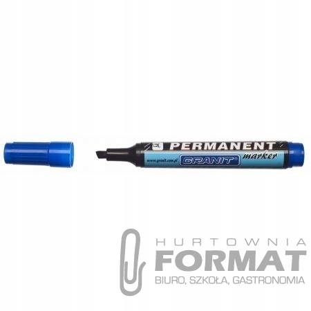 MARKER WODOODPORNY ŚCIĘTY GRANIT NIEBIESKI 1