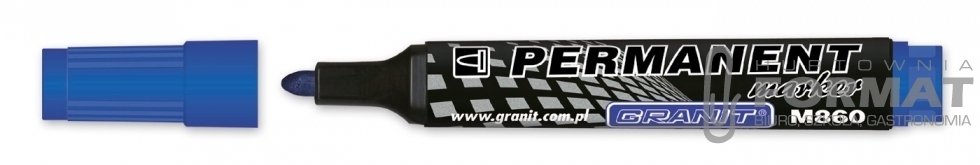 Marker permanentny Granit M860 - niebieski 1