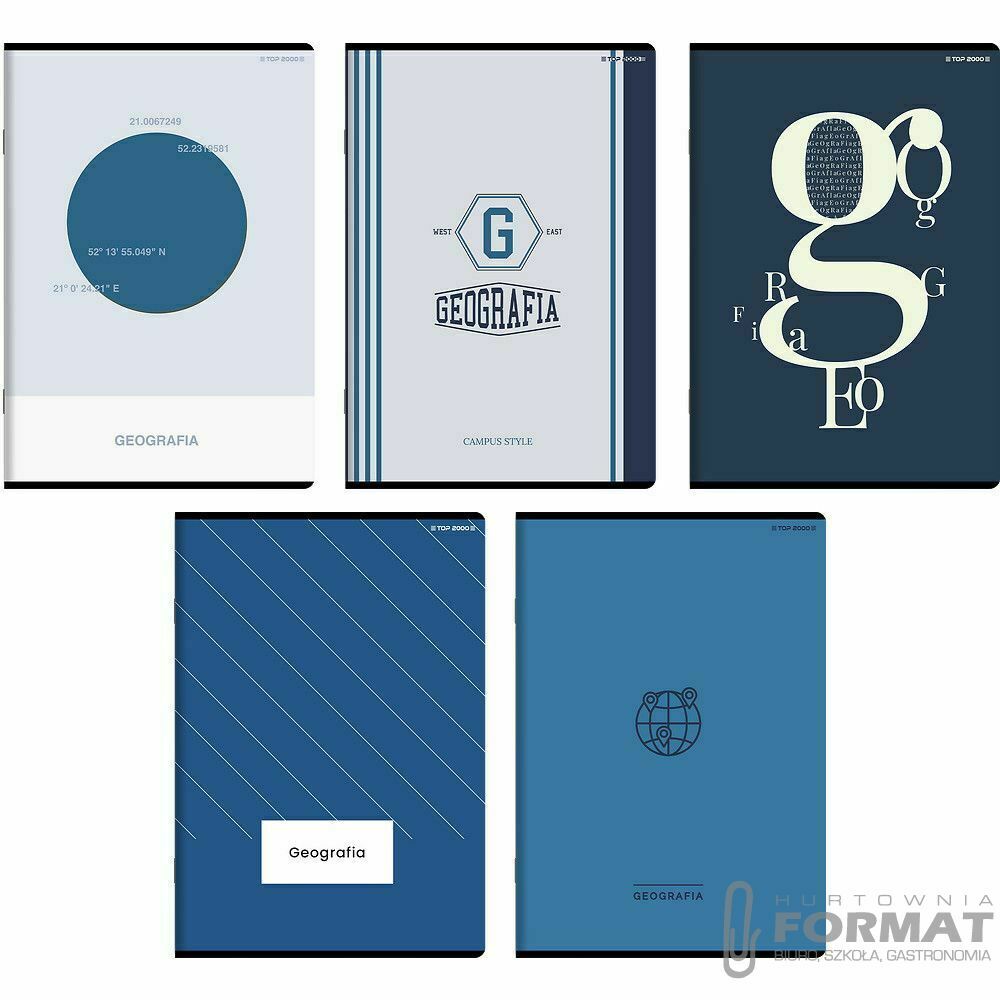 ZESZYT A5/60# TOP GEOGRAFIA 70G 1