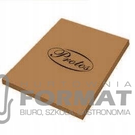 PAPIER KSERO KOLOR PROTOS A4 80G JASNY BRĄZ 1