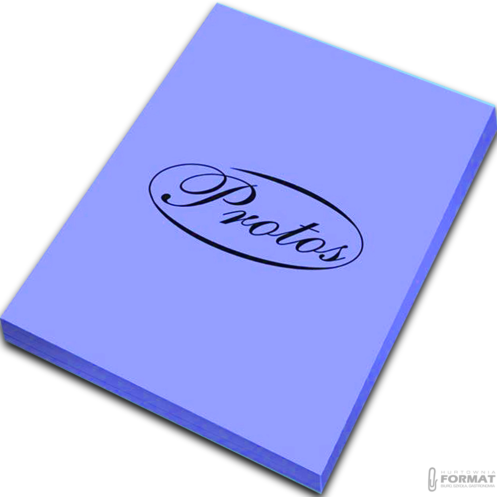 PAPIER KSERO KOLOR PROTOS A4 170g GRANATOWY 50 ARKUSZY KARTEK 1
