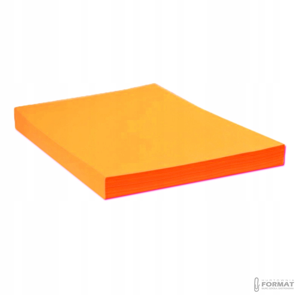 PAPIER KSERO KOLOR A100 FLUO POMARAŃCZOWY 1