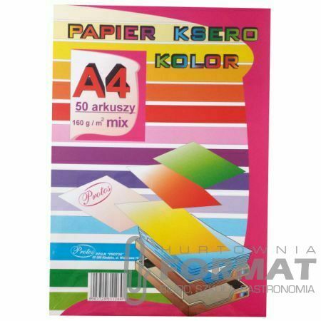 PAPIER KSERO A4 160G MIX INTENSYWNY 1