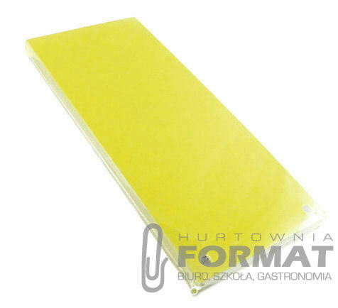 PRZEKŁADKI PROTOS 1/3 a4 a50 ŻÓŁTE 1
