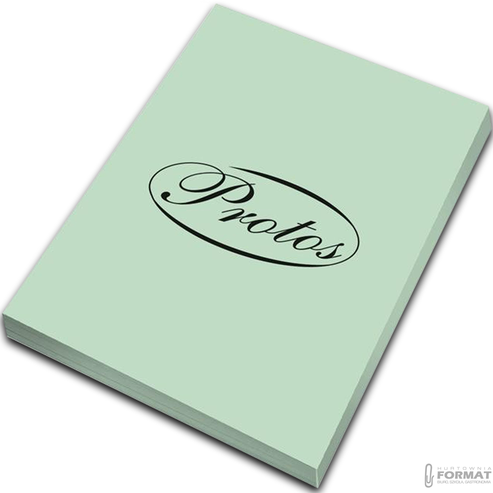 PAPIER KSERO KOLOR PROTOS A4 160g SELEDYNOWY 50 ARKUSZY KARTEK 1
