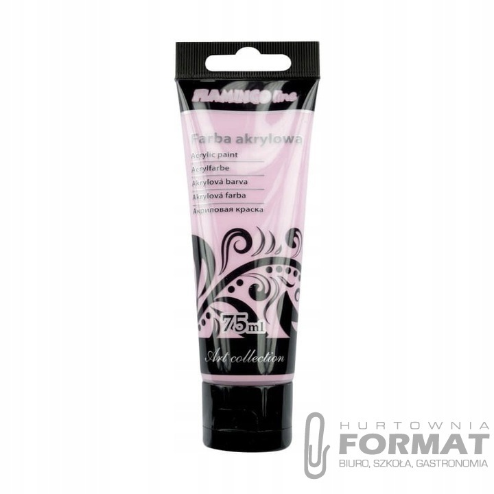 FARBA AKR.75ML 022 RÓŻOWY 1