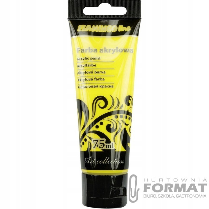 FARBA AKR.75ML 004 ŻÓŁTY 1