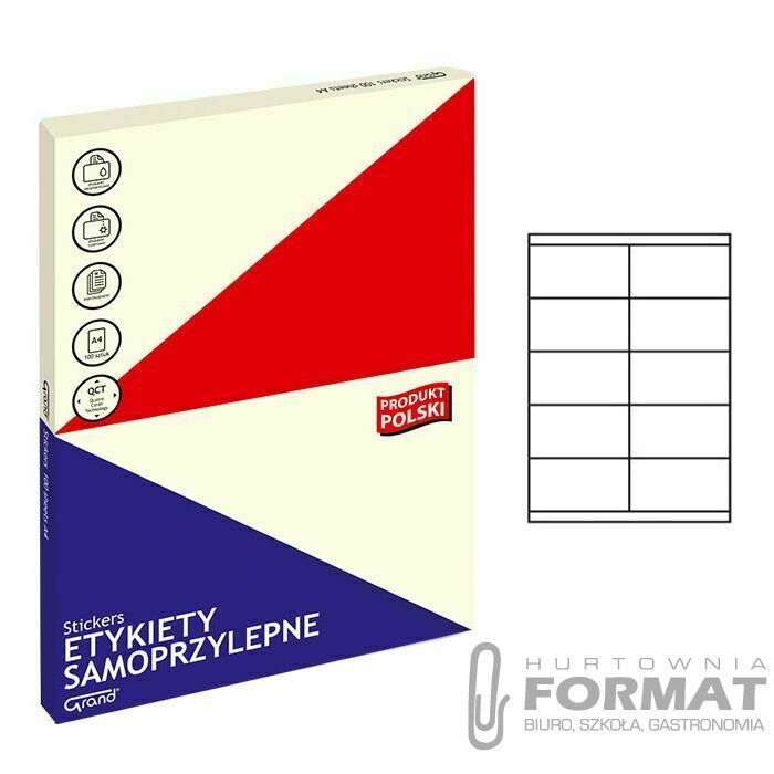 ETYKIETA SAMOPRZYLEPNA MIX A100 105/48 1