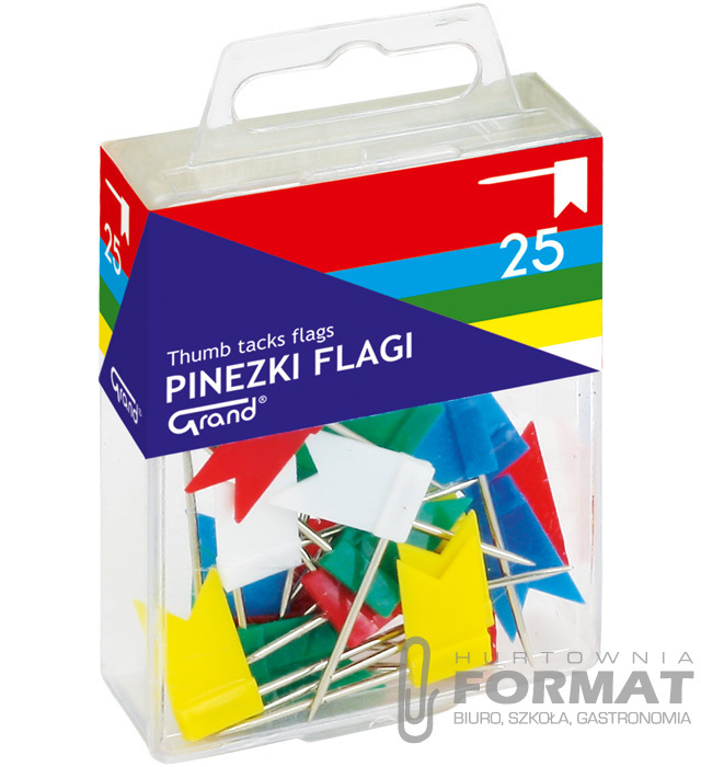 Pinezki GRAND flaga op-25 szt. 1