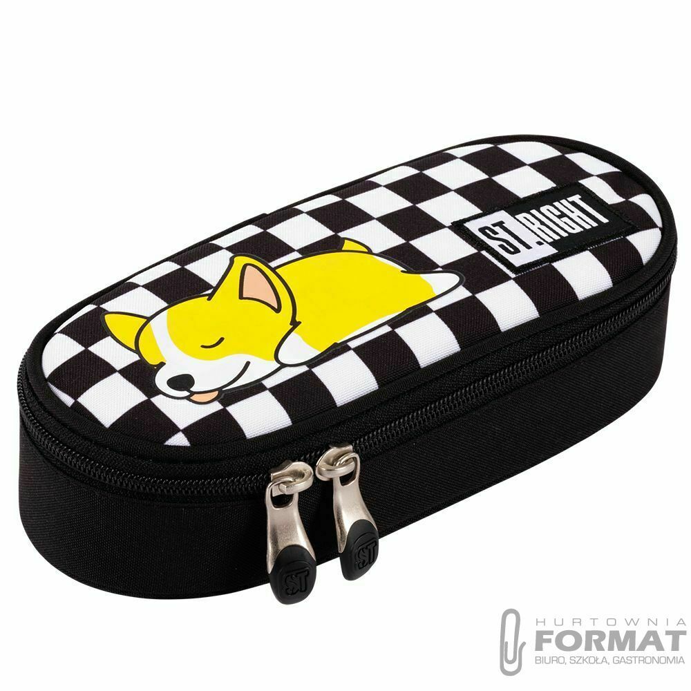 Saszetka St.Right Stright SLEEPY CORGI PC-01 5903235664366 mix (Z USZTYWNIANA KLAPKĄ) 1