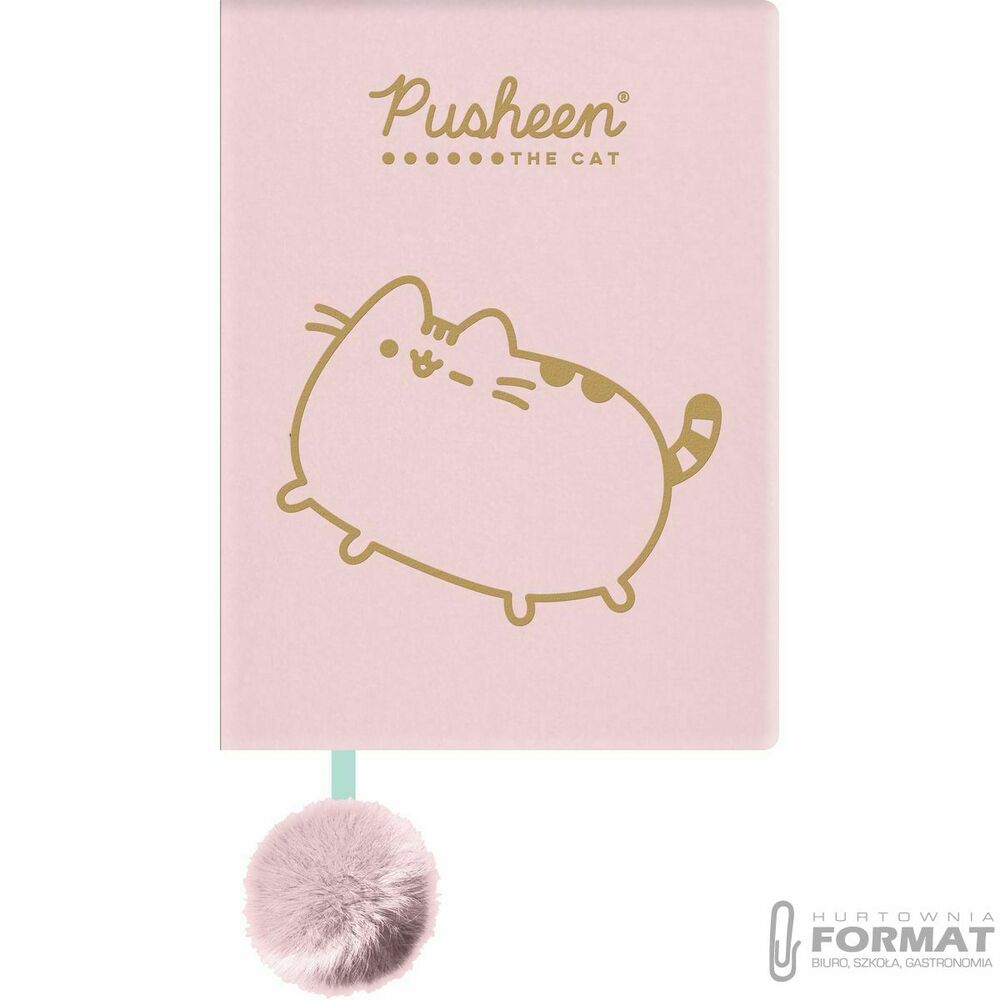 NOTES PLUSZOWY A5 96k. PUSHEEN mkmn 1