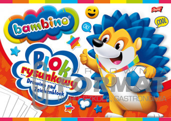 BLOK RYSUNKOWY BAMBINO 1