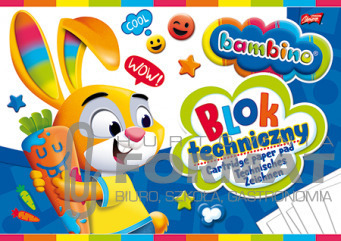 BLOK TECHNICZNY A4 BAMBINO 1