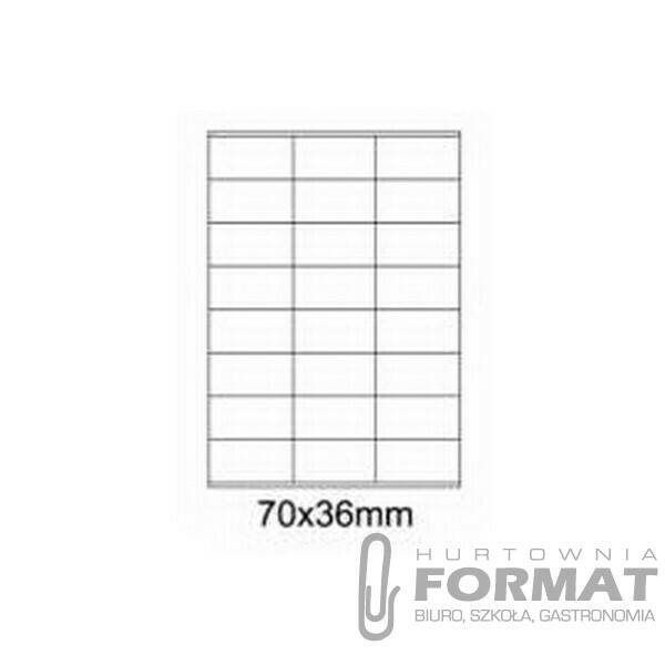 ETYKIETA SAMOPRZYLEPNA 70/36 MIX A100 1