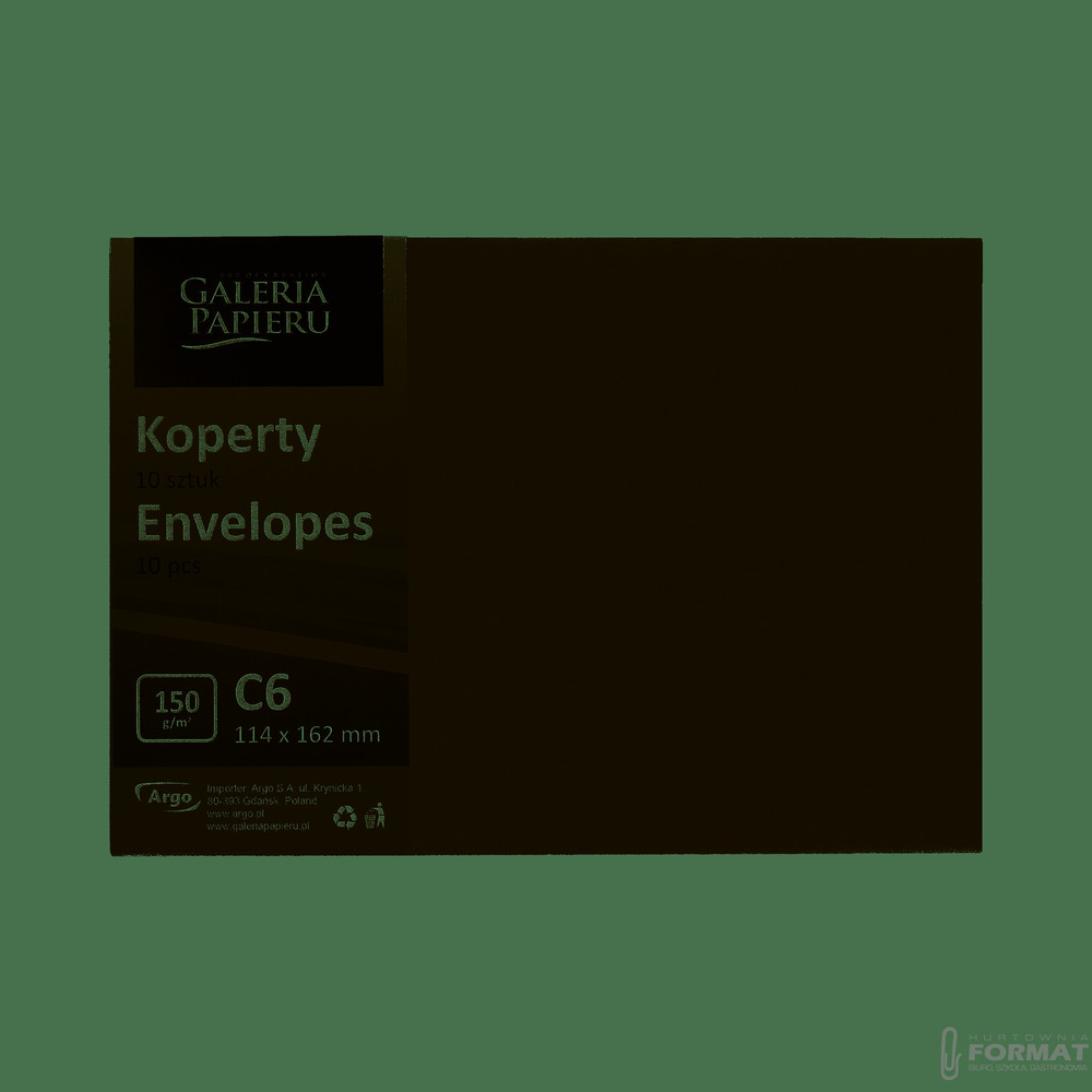 KOPERTA C6 PEARL SREBRNY A10 150G 1
