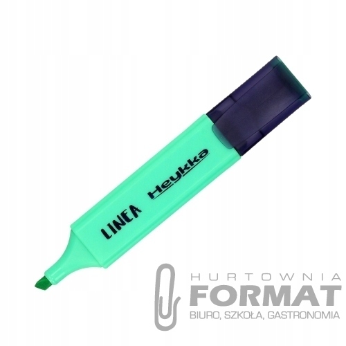 ZAKREŚLACZ LINEA ZIELONY HEYKKA 1