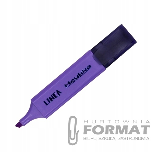 ZAKREŚLACZ LINEA FIOLETOWY HEYKKA 1