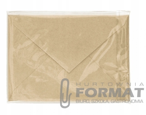 Koperta B6 Nature ciemnobeżowy K. 120g/m2 op 10szt 1