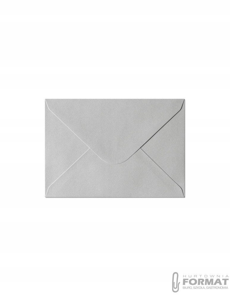 Koperta C6 Millenium diamentowa biel 120g 10szt. 1
