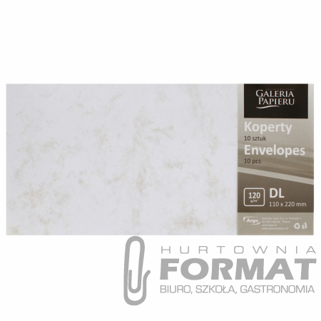 KOPERTA DL MARMUR ZŁOTY 120G 10 szt. 280193 1