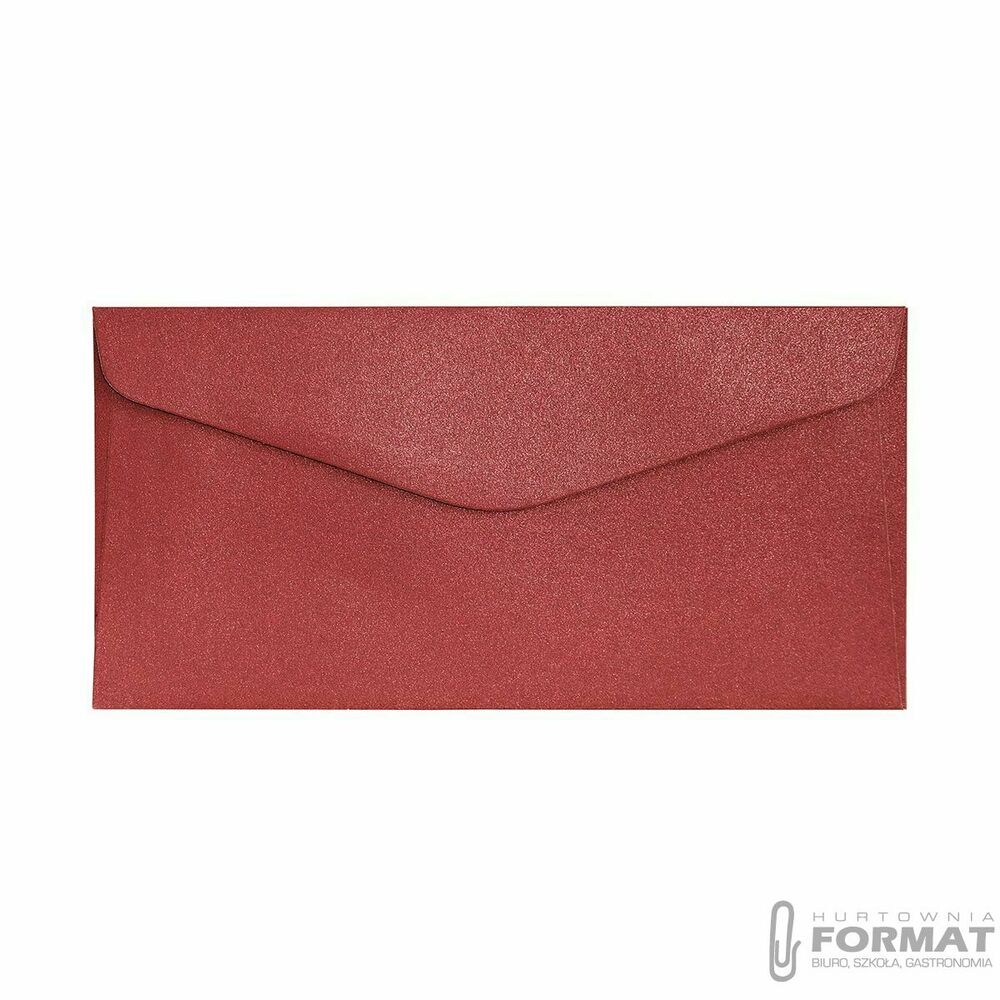 KOPERTA DL PEARL CZERWONY K 1
