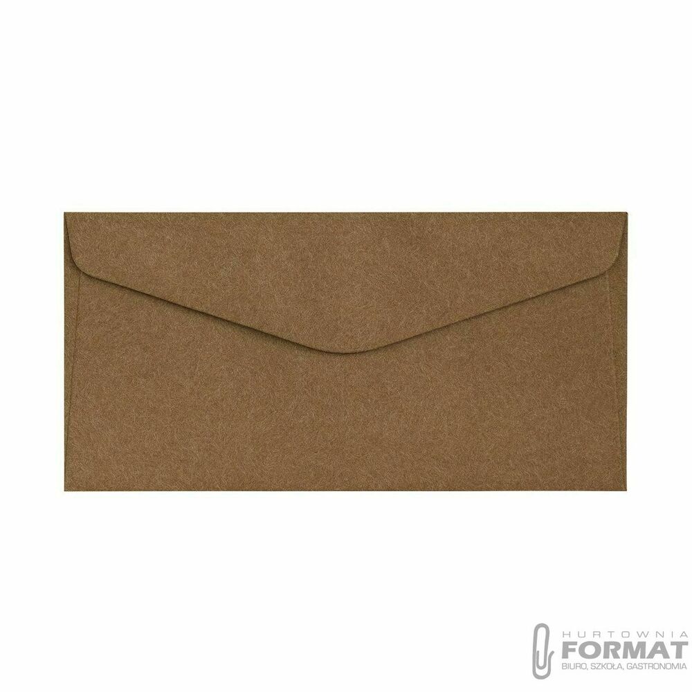 Koperta Galeria Papieru nature DL brązowy (280143) 10 sztuk 1