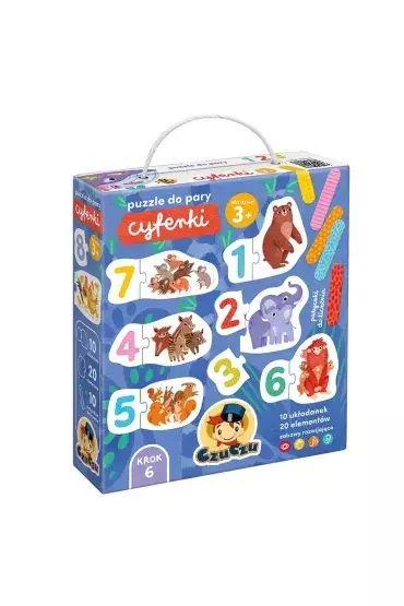 CzuCzu puzzle do pary cyferki 93686 1
