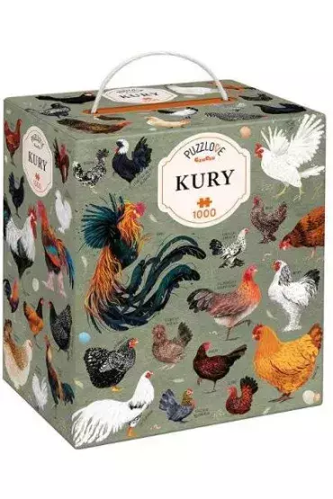 CzuCzu Puzzlove Kury 1000el 93389 1