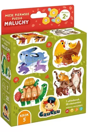CzuCzu Moje pierwsze puzzle Maluchy 1