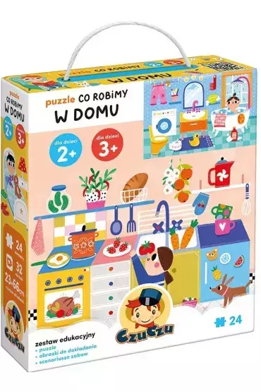 CzuCzu Puzzle Co robimy W domu 1